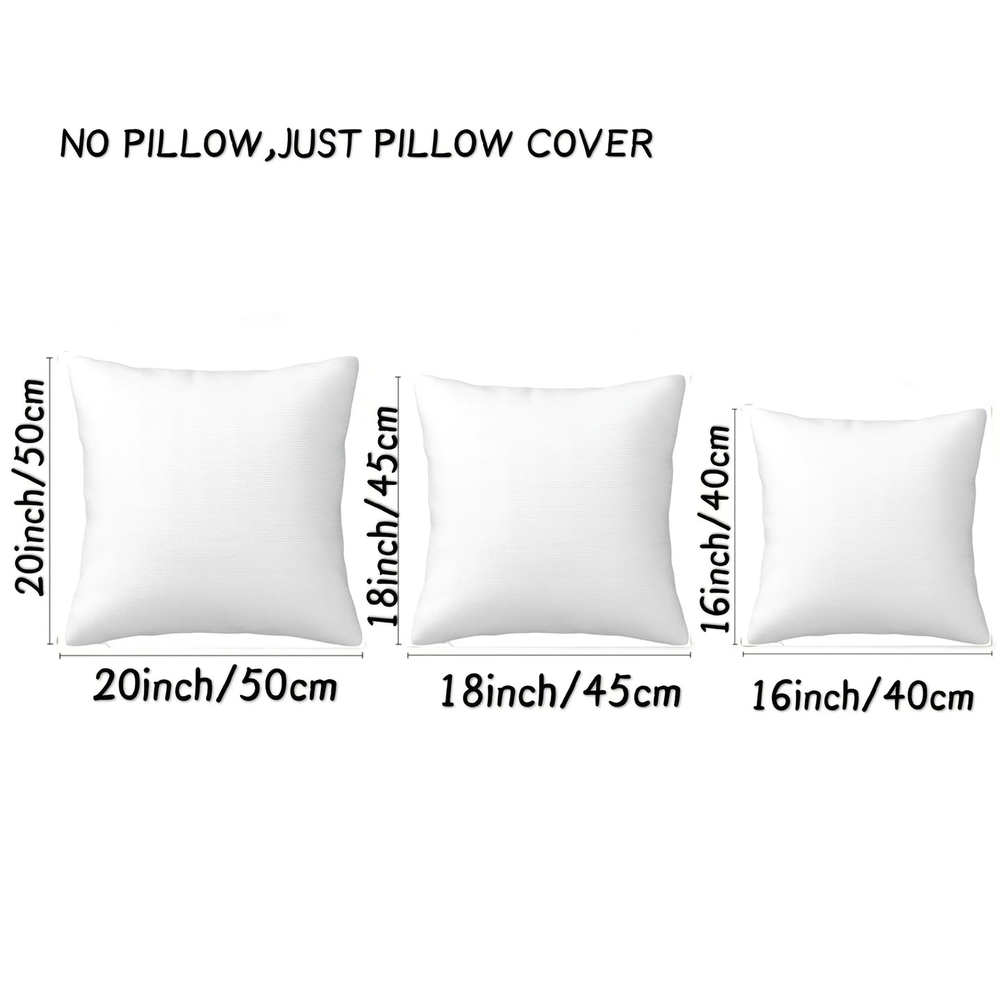 Gray Starfish Pillow Cover – Ivory Coastal Pattern, 16"x16", 18"x18"
