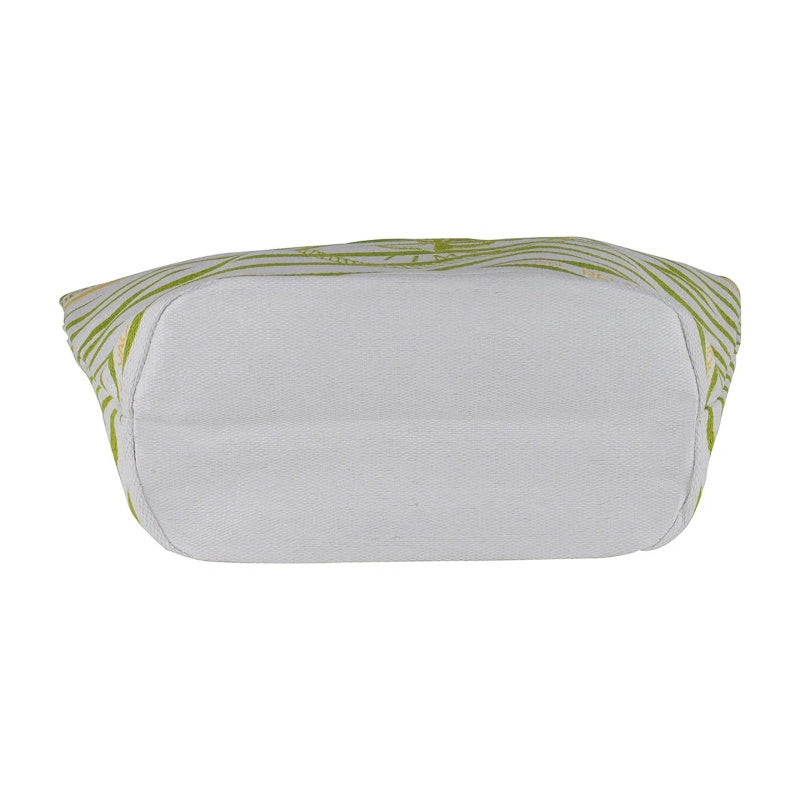 Green Anchor Oversized Canvas Beach Tote