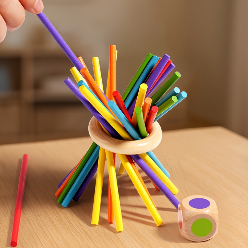Wooden Sticks Puzzle Game – Interactive Logic & Strategy Toy