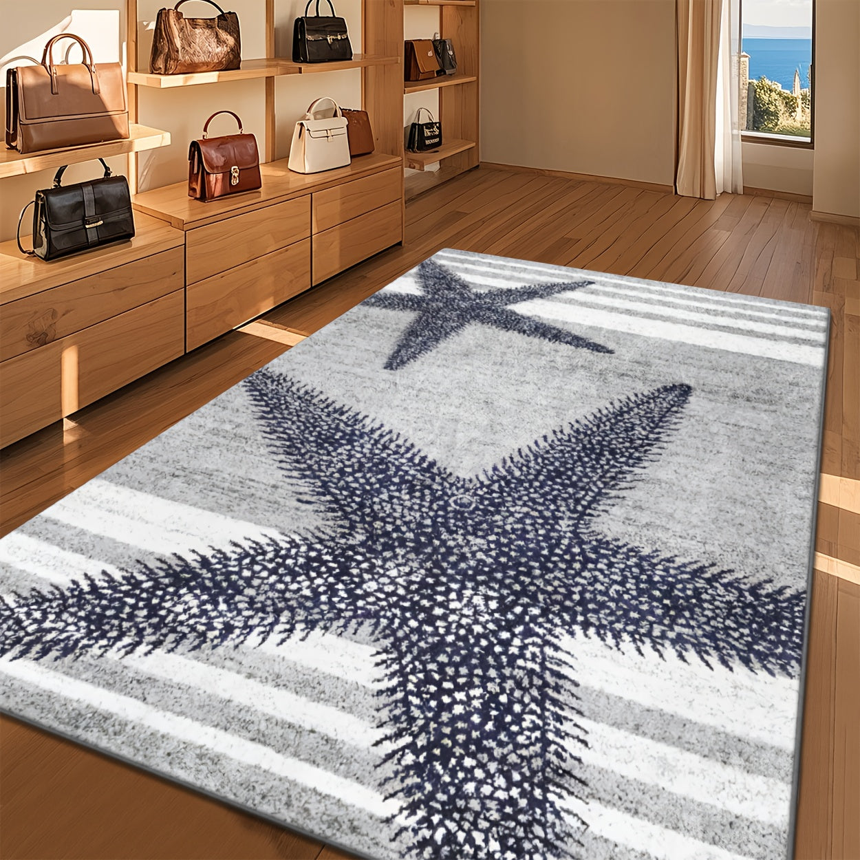 Starfish Marine Floor Mat, 3'x5'