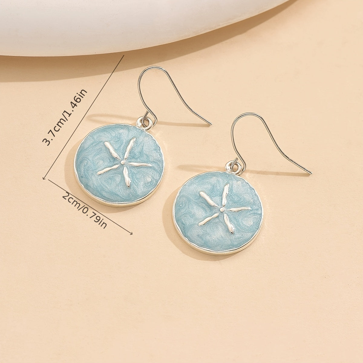 Chic Starfish Drop Earrings – A Touch of Ocean Elegance for Any Occasion