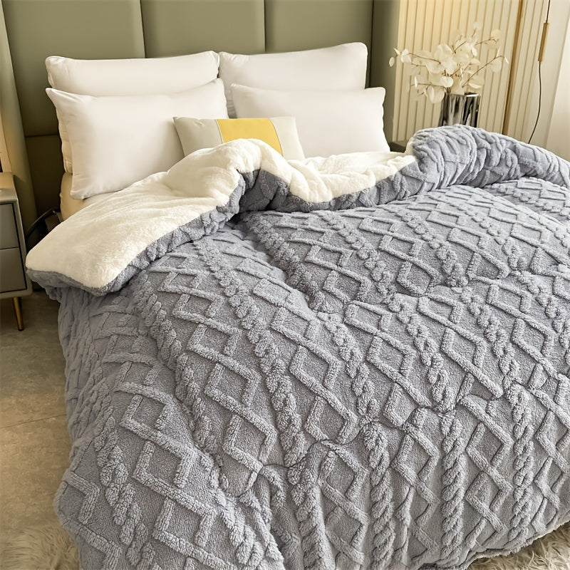 Gray Luxury Comforter – King Size (90.16"x103.94")