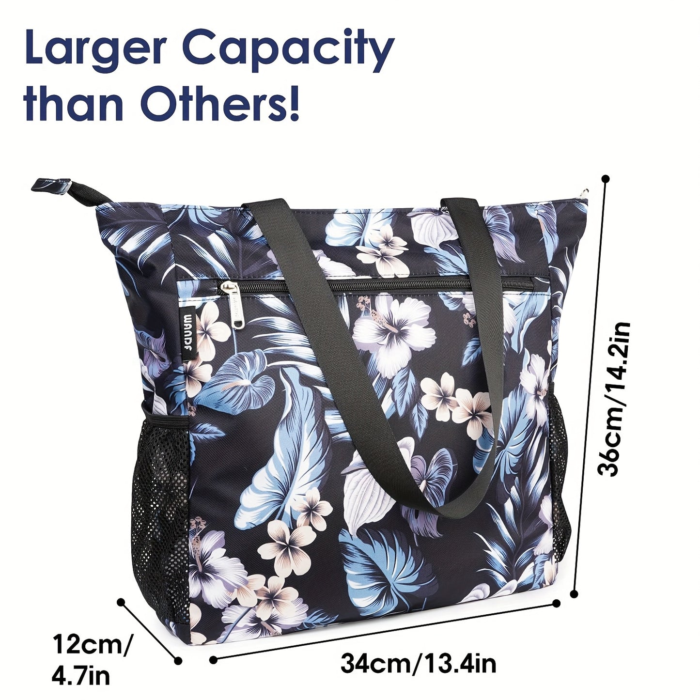 Flamingo Tote - Large Capacity with Pockets