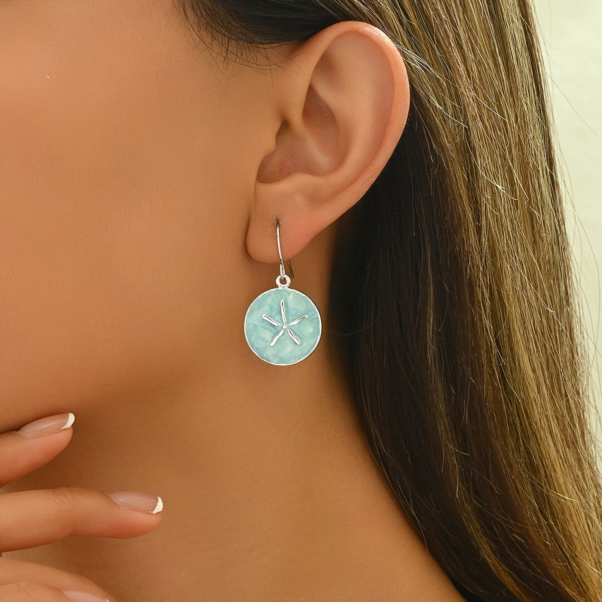 Chic Starfish Drop Earrings – A Touch of Ocean Elegance for Any Occasion