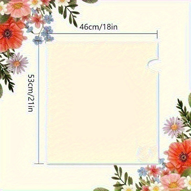 Magnetic Sunflowers, Mason Jars & Summer Fruits Mailbox Cover
