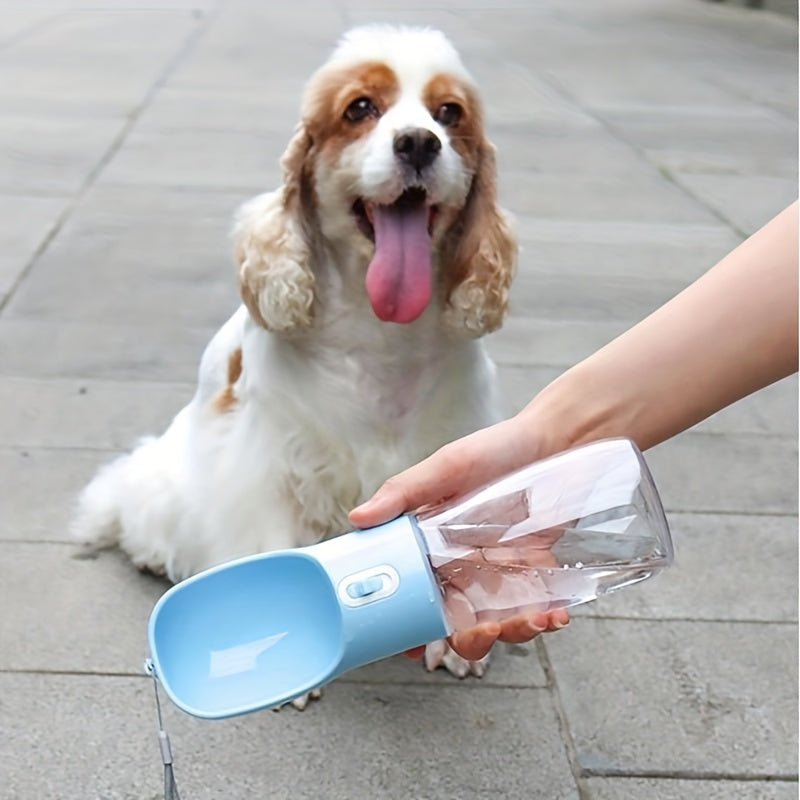 Green Portable Dog Travel Water Bottle – Leakproof, Stay Hydrated on the Go
