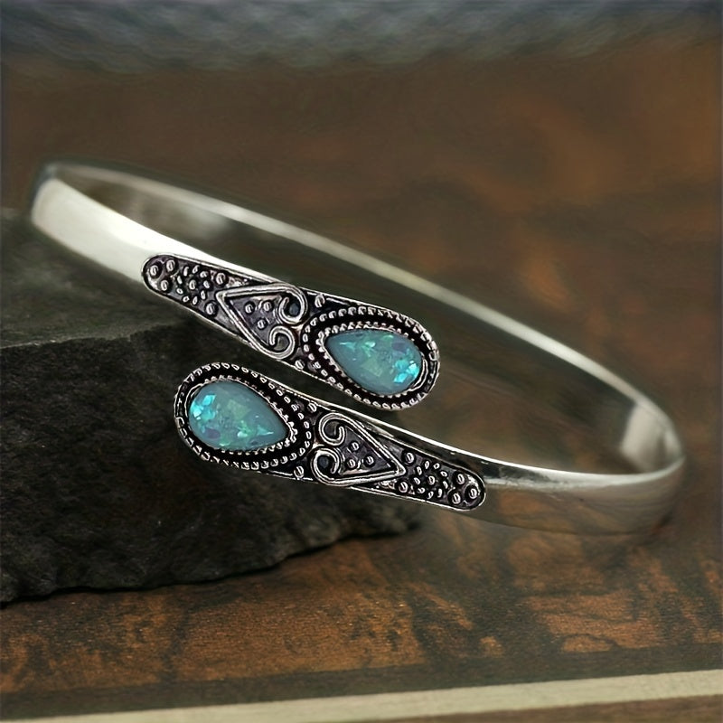 Mosaic Agate Bracelet – Adjustable Bracelet