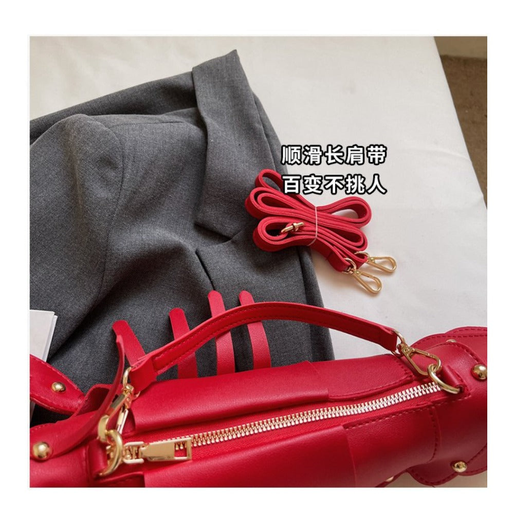 Women’s Lobster-Shaped Crossbody Bag – Playful Handbag with Detachable Strap