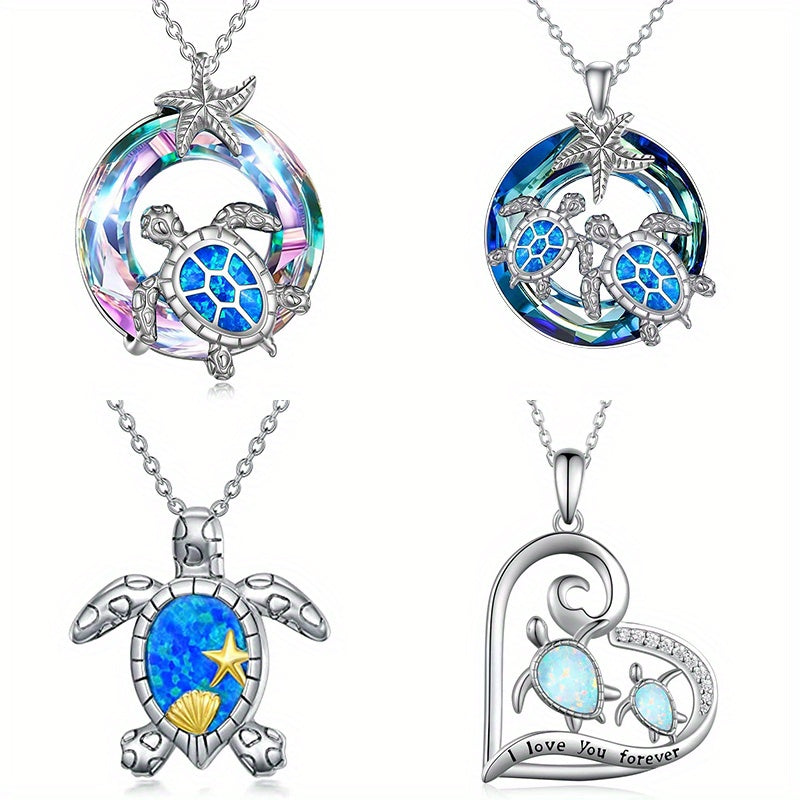 Turtle Pendant Necklaces