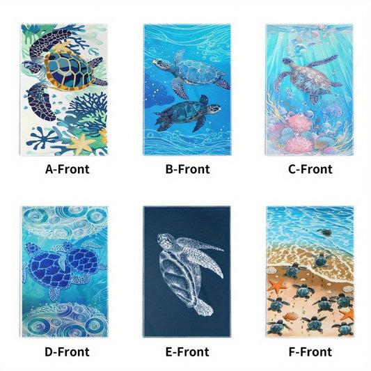 Turtle Print Hand Towels