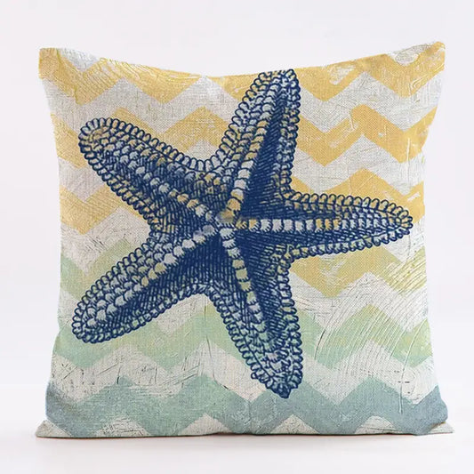 Starfish Watercolor Pattern