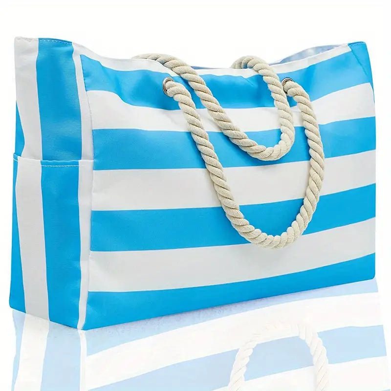 Light Blue Travel Beach Bag