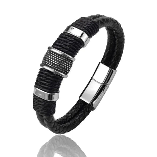 Vintage Multilayered Black Bracelet