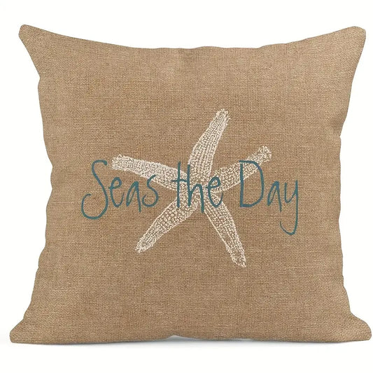 Vintage Beach Starfish Pattern