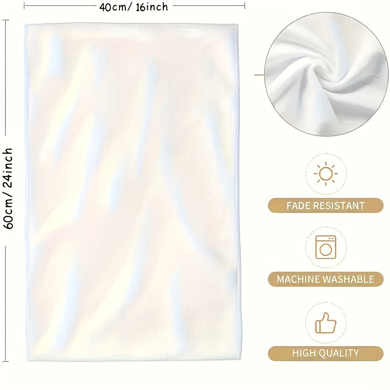 Coastal Seashell & Starfish Kitchen Towel – 16"x24"