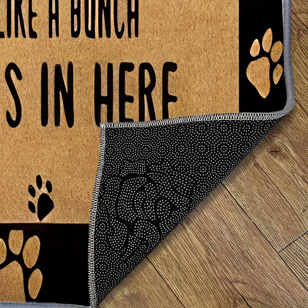 “Just So You Know” Dog Quote Entryway Mat – 16x24", 20x31"