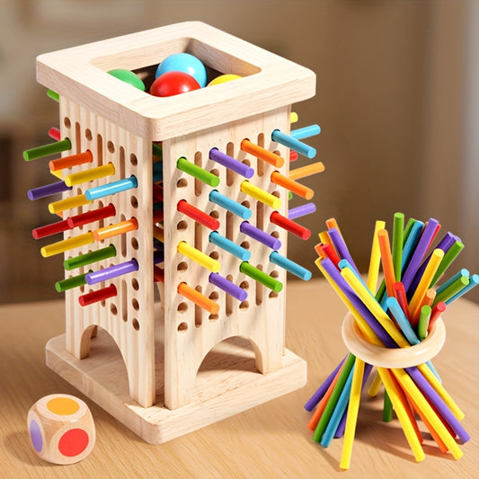 Wooden Sticks Puzzle Game – Interactive Logic & Strategy Toy