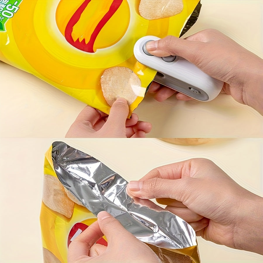 Portable Vacuum Sealer – Compact Rechargeable Food Sealer, Home & Travel