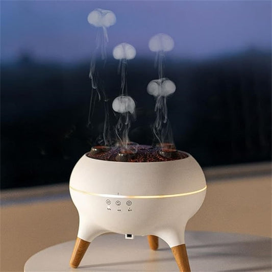Dynamic Jellyfish Aromatherapy Diffuser – Voice Activated with Remote Control