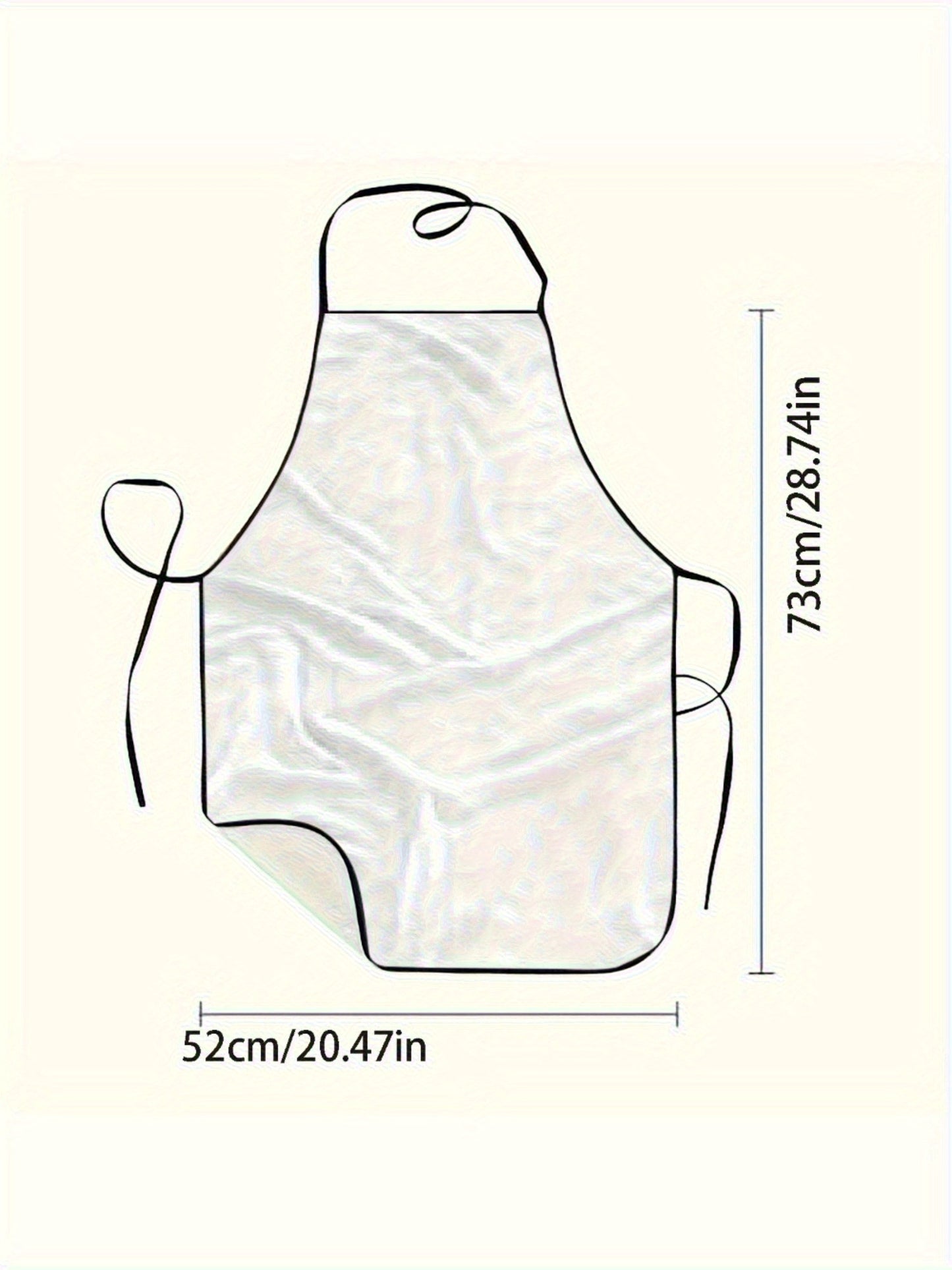 Football Player Floral Autumn Apron – Machine-Washable, (20.47" x 28.74")