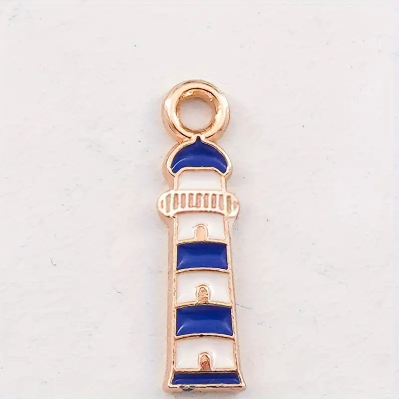 Blue Lighthouse Pendant