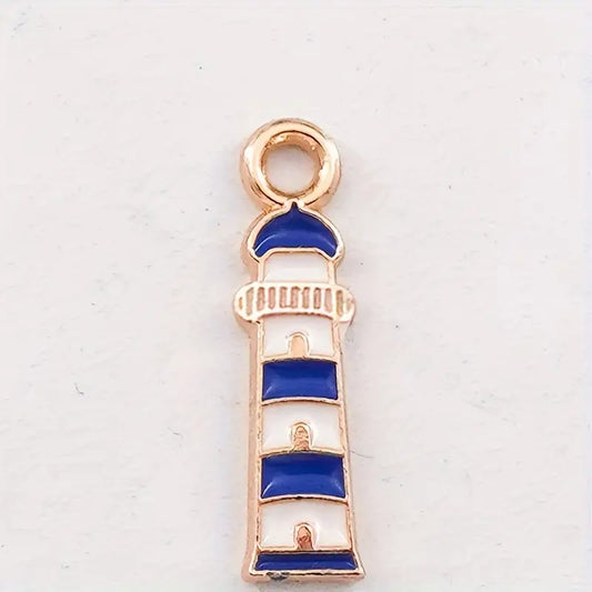 Blue Lighthouse Pendant