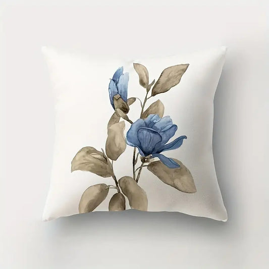 Blue Painting Small Flower