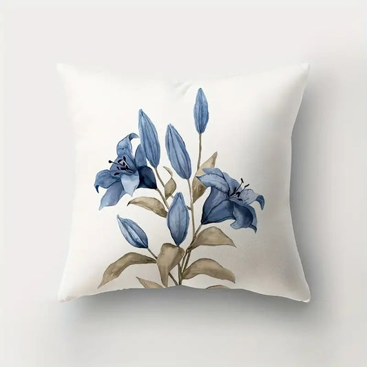 Blue Painting Flower