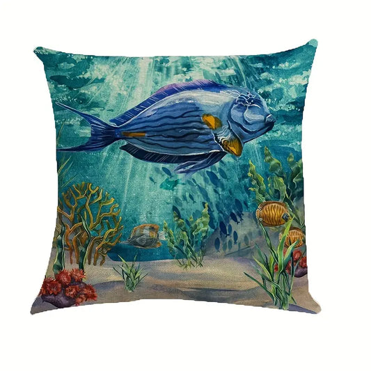 Ocean Life Fish Pattern