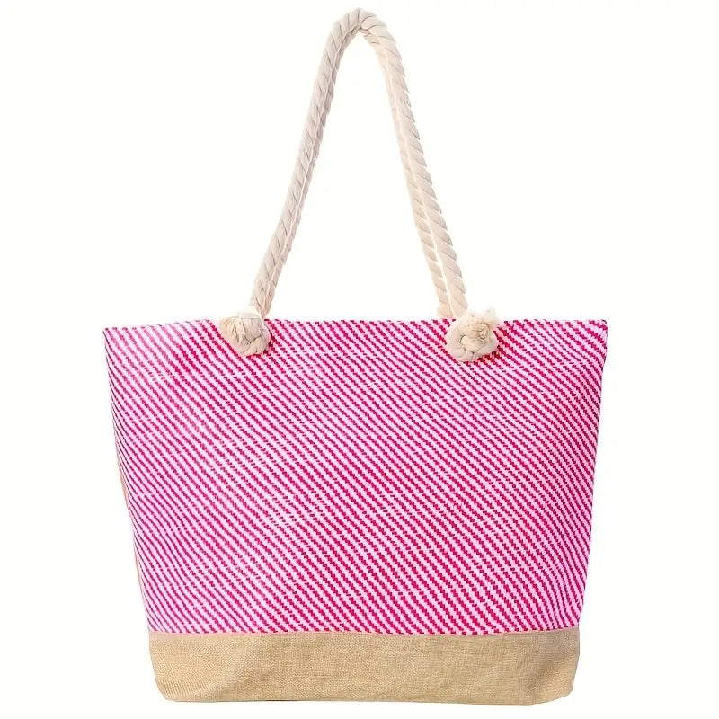 Hot Pink Travel Tote Bag