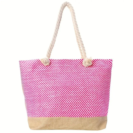 Hot Pink Travel Tote Bag