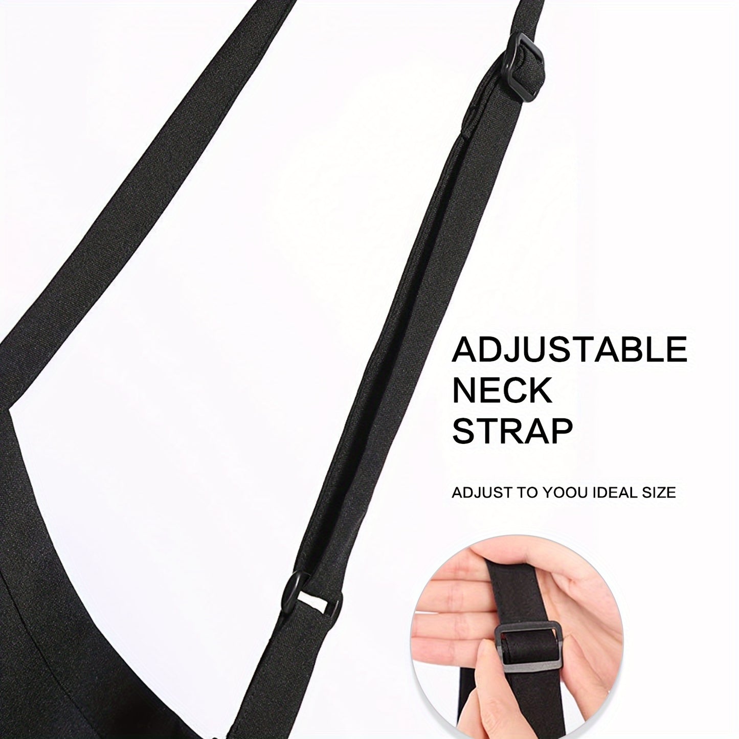 "Grill Master The Man, The Myth, The Legend” Apron – Adjustable Unisex Cooking & BBQ Apron with Pockets (23.5" x 31.5")