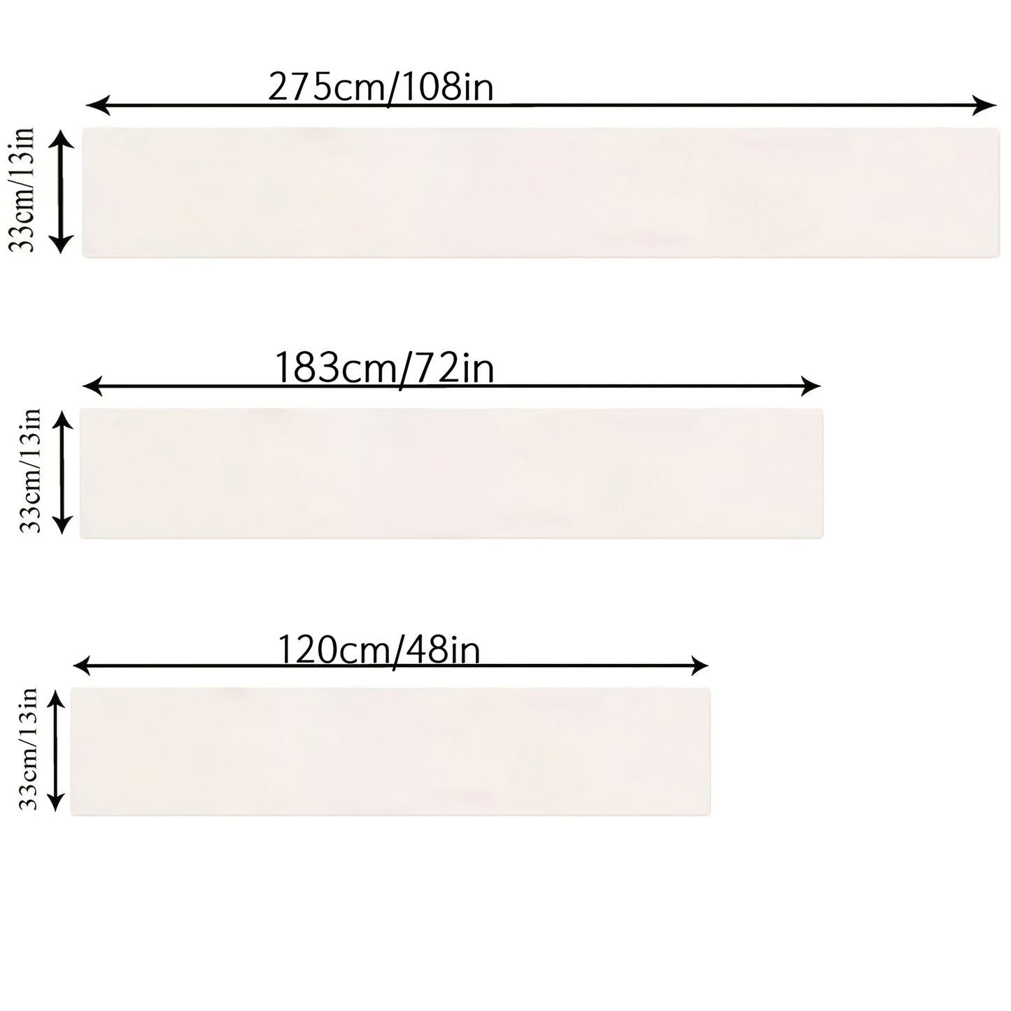 “Welcome to Our Farmhouse” Design with Checkered Border –  100% Linen Table Runner, 13x48/72"