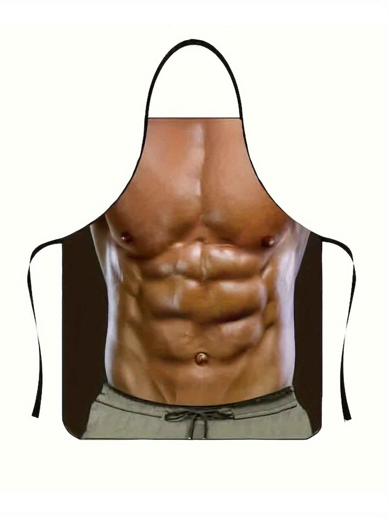 Men’s Muscle Graphic Apron – Adjustable and Waterproof, (23.62" x 31.5")