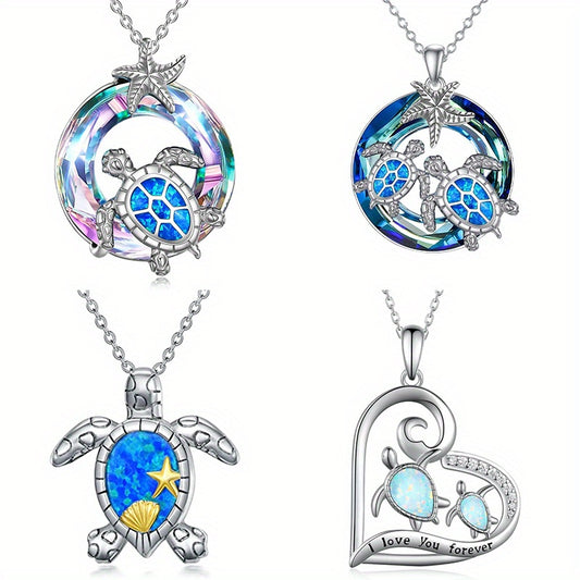 Turtle Pendant Necklaces